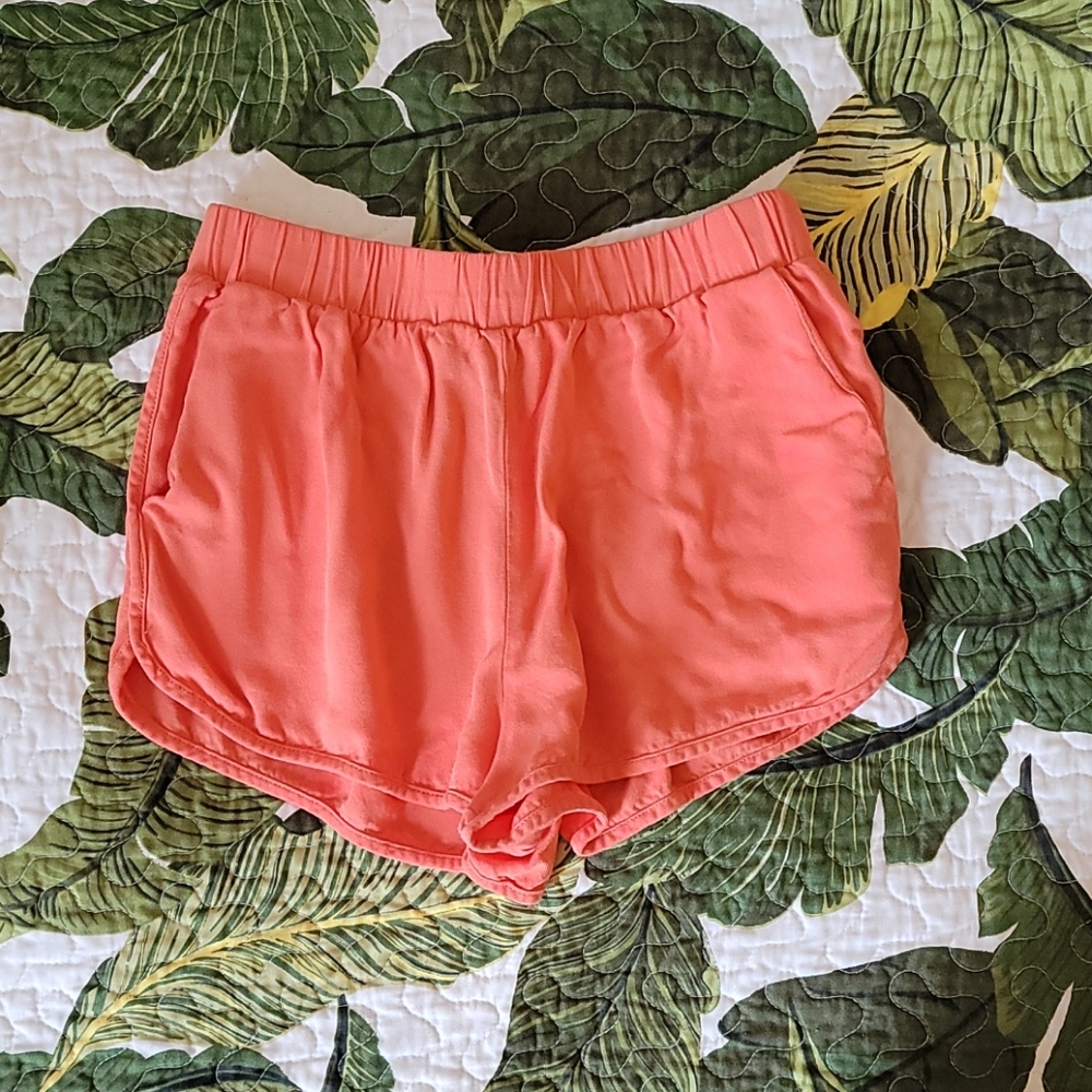 Peach shorts